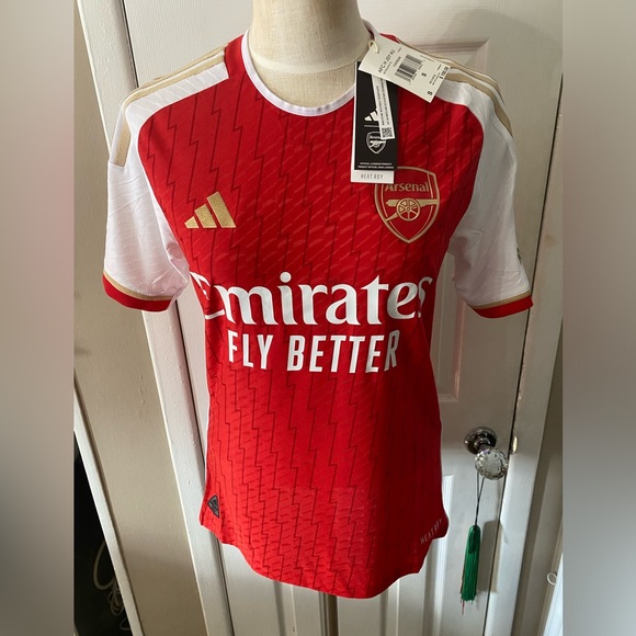 ❌SOLD❌ 🏴󠁧󠁢󠁥󠁮󠁧󠁿 Adidas [S] Arsenal 2023/24 Home Shirt - Picture 2 of 9